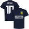 Argentina Messi 10 Team T-Shirt - Navy