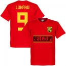 Belgium Lukaku 9 Team T-Shirt - Red