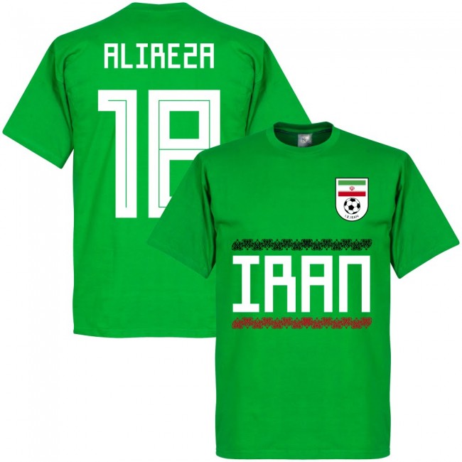 Iran Alireza 18 Team T-Shirt - Green