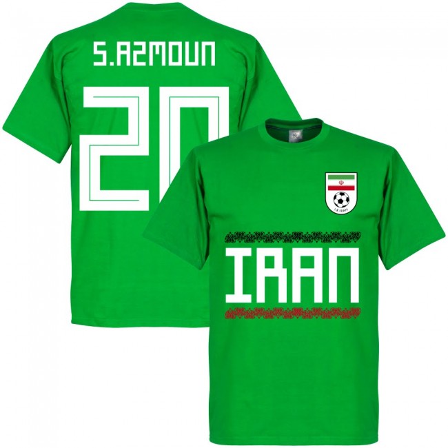 Iran Azmoun 20 Team T-Shirt - Green