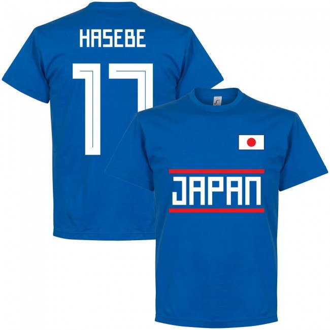 Japan Hasebe 17 Team T-Shirt - Royal