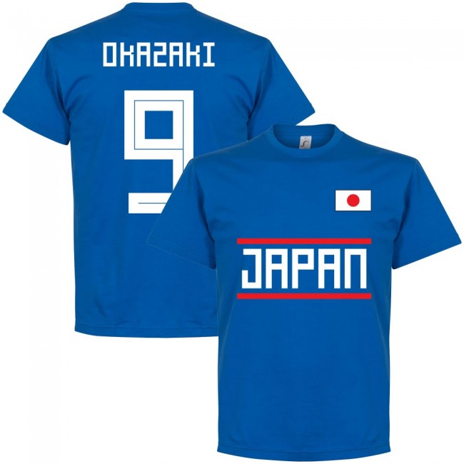 Japan Okazaki 9 Team T-Shirt - Royal