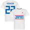 Japan Yoshida 22 Team T-Shirt - White