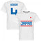 Japan Honda 4 Team T-Shirt - White