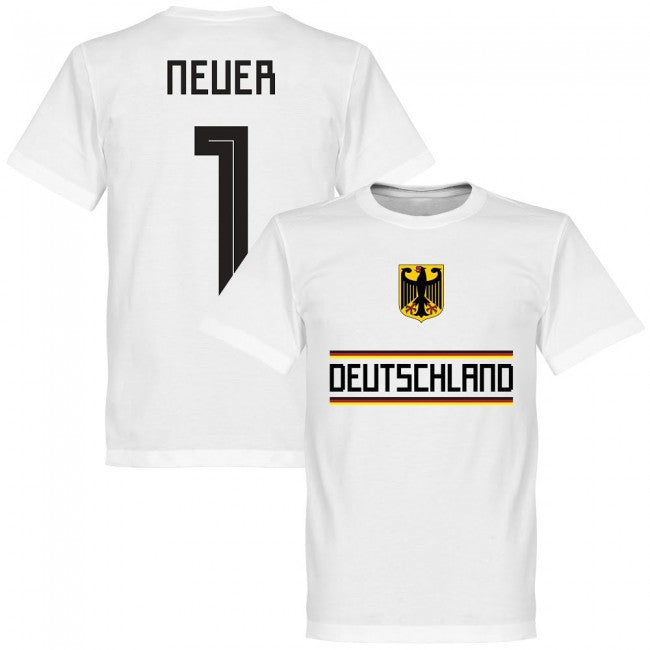 Germany Neuer 1 Team KIDS T-shirt - White