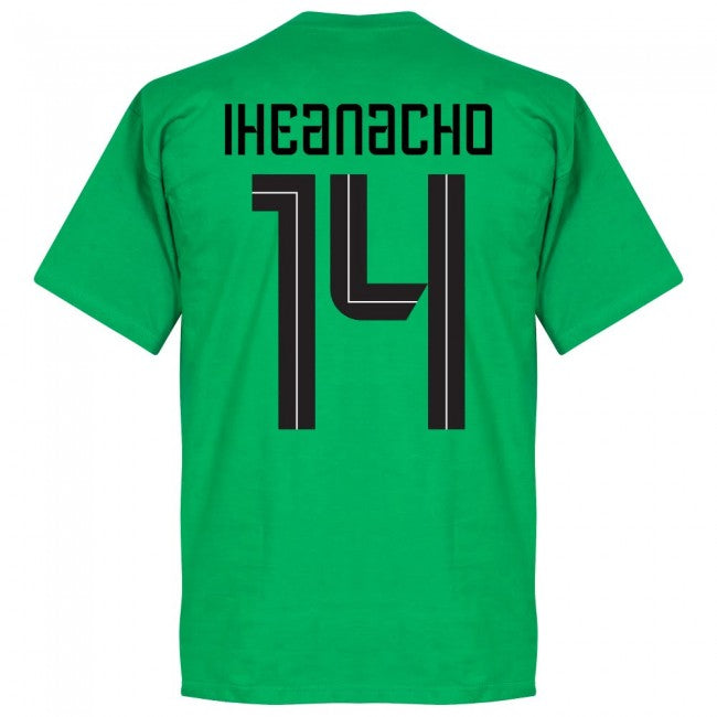 Nigeria Iheanacho 14 Team T-Shirt - Green