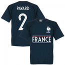 France Team Pavard 2 T-shirt - Navy