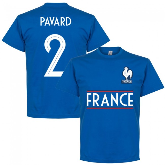 France Team Pavard 2 T-shirt - Royal