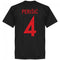 Croatia Perisic 4 Team T-Shirt - Black