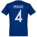 Croatia Perisic 4 Team T-Shirt - Blue