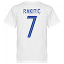 Croatia Rakitic 7 Team T-Shirt - White