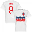 England Kane 9 Team KIDS T-Shirt - White