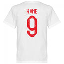 England Kane 9 Team T-Shirt - White