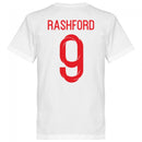 England Rashford 9 Team T-Shirt - White