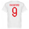 England Rashford 9 Team T-Shirt - White