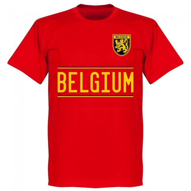 Belgium 2020 Team T-Shirt - Red