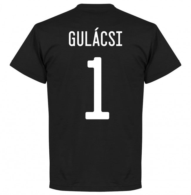 Hungary Gulácsi 1 Team T-Shirt - Black