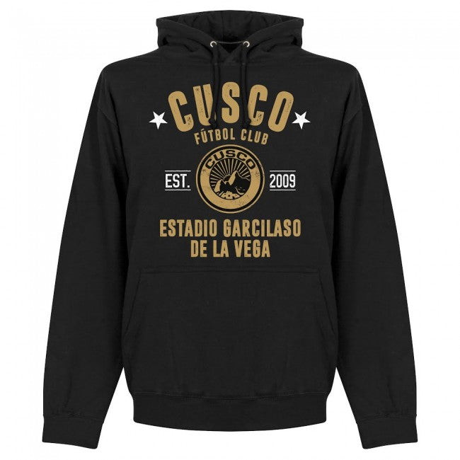 Cusco Established Hoodie - Black - Terrace Gear