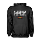 Alderney Football Hoodie - Black