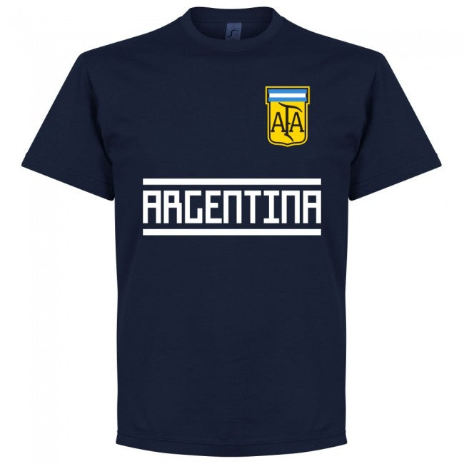 Argentina Team T-Shirt - Navy