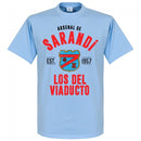 Arsenal Sarandi Established T-Shirt - Sky - Terrace Gear