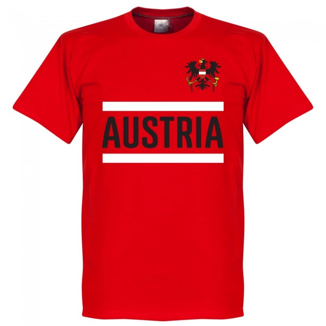 Austria Team T-Shirt - Red