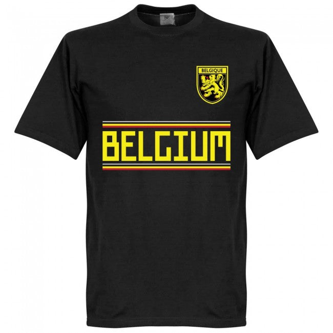 Belgium Team T-Shirt - Black