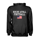 Bikini Atoll Football Hoodie - Black