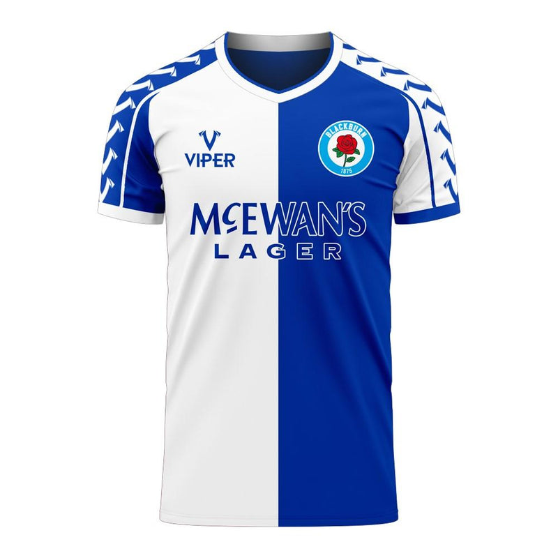 Blackburn 2020-2021 Home Concept Football Kit (Viper) (Le Saux 6)