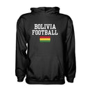 Bolivia Football Hoodie - Black