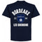 Bordeaux Established T-Shirt - Navy - Terrace Gear