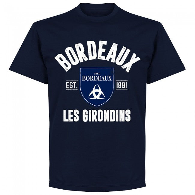 Bordeaux Established T-Shirt - Navy - Terrace Gear