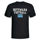 Botswana Football T-Shirt - Black