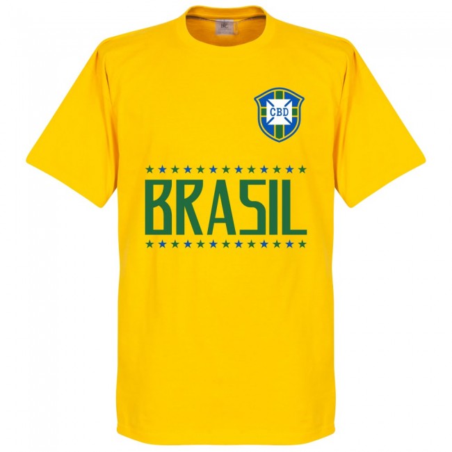 Brasil Team T-Shirt - Yellow