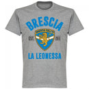 Brescia Established T-Shirt - Grey - Terrace Gear