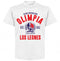 CD Olimpia Established T-shirt - White - Terrace Gear