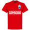 Cambodia Team T-Shirt - Red