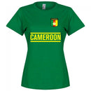 Cameroon Team Womens T-Shirt - Green