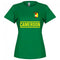 Cameroon Team Womens T-Shirt - Green