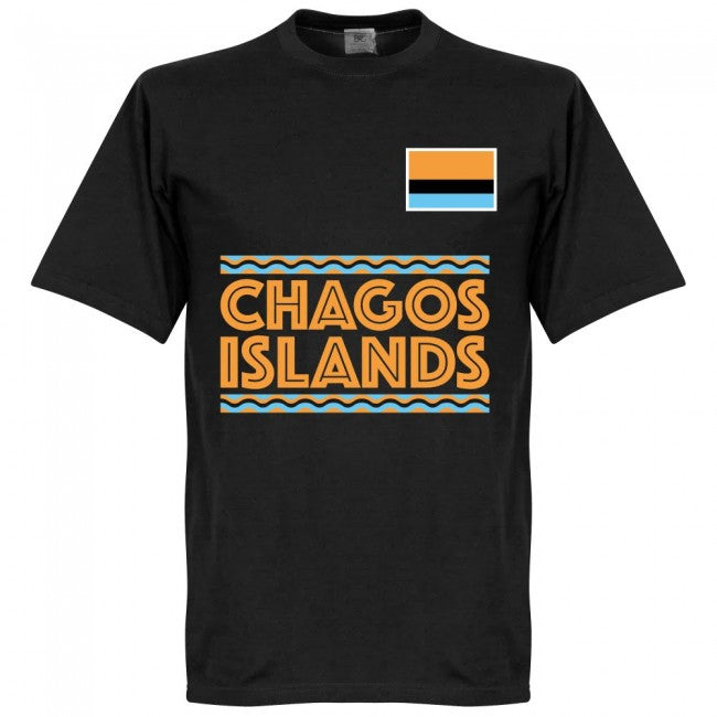 Chagos Islands Team T-Shirt - Black