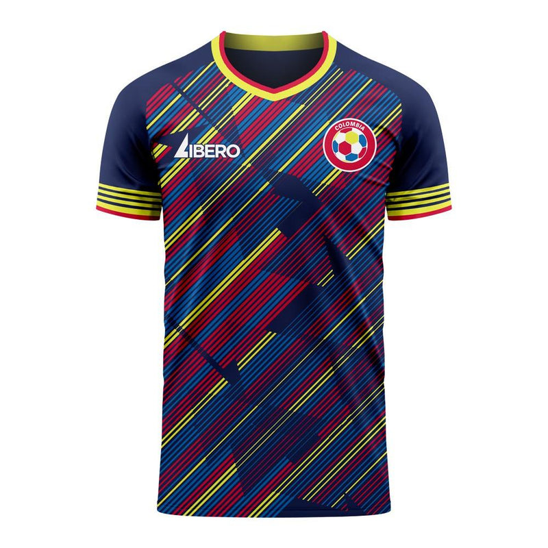 Colombia 2020-2021 Third Concept Football Kit (Libero) (BORRE 20)