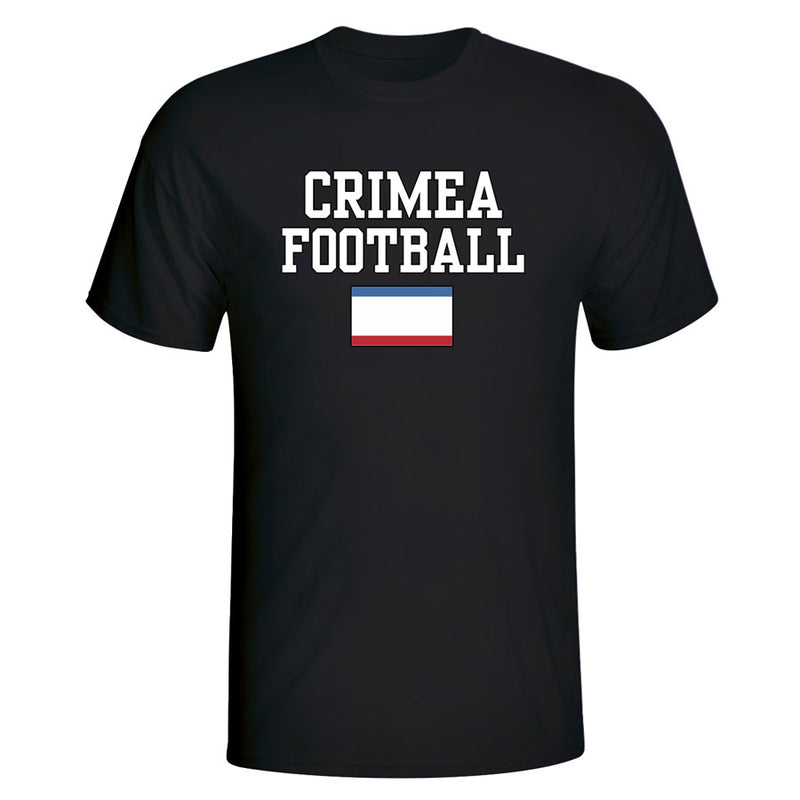 Crimea Football T-Shirt - Black