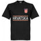 Croatia Team T-Shirt - Black/White