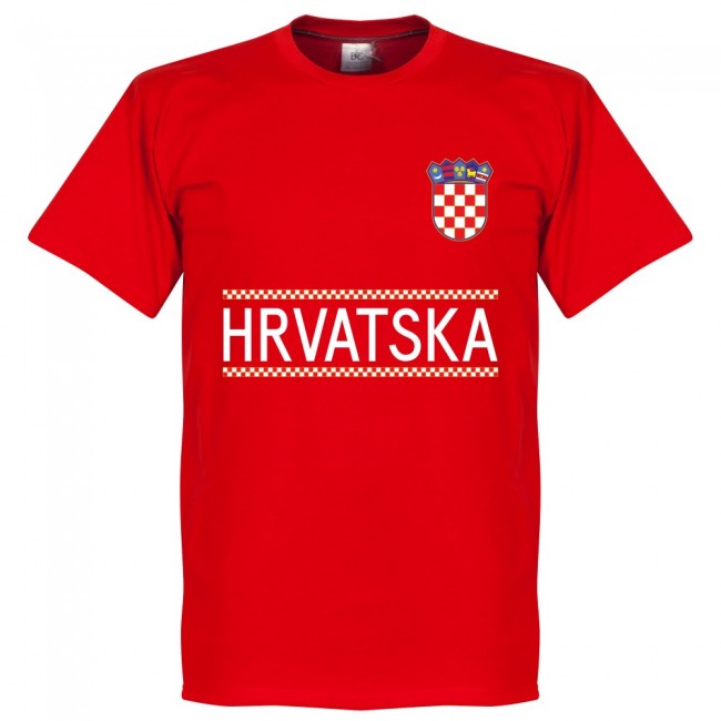 Croatia Team T-Shirt - Red