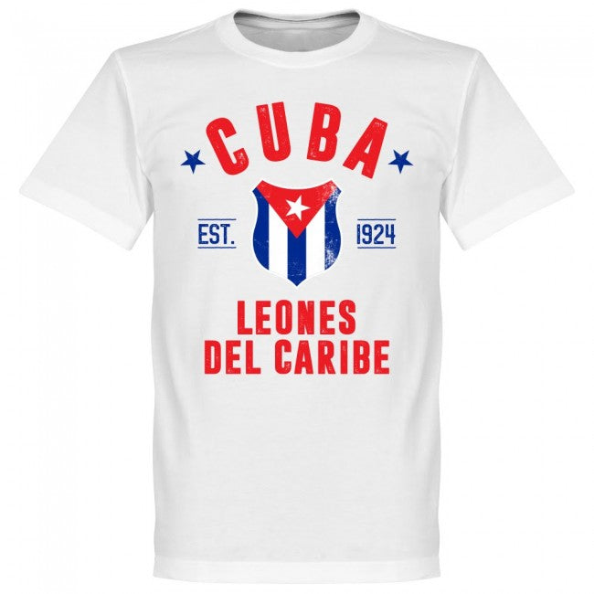 Cuba Established T-Shirt - White