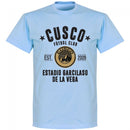 Cusco Established T-Shirt - Sky - Terrace Gear