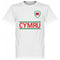 Cymru Team T-Shirt - White