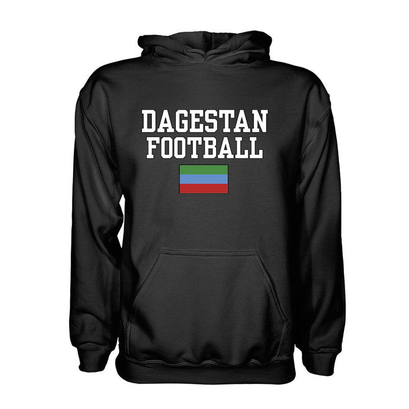Dagestan Football Hoodie - Black