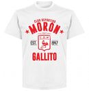 Deportivo Moron Established T-shirt - White - Terrace Gear