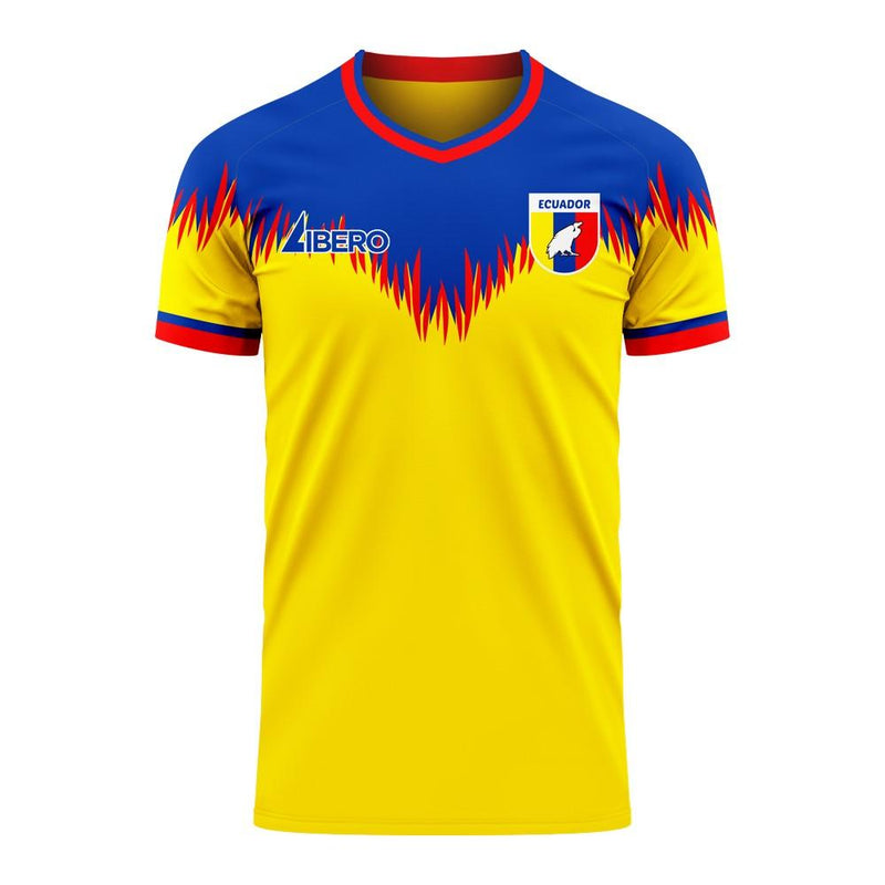 Ecuador 2020-2021 Home Concept Football Kit (Libero) - Kids